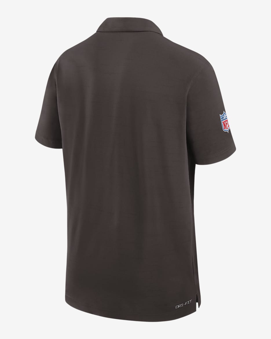 Cleveland Browns Sideline Men s Nike Dri FIT NFL Polo. Nike